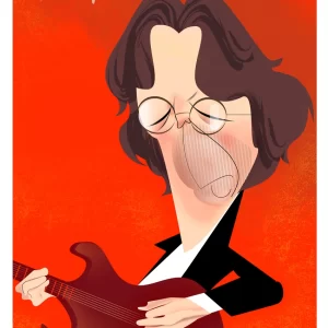 Poster Clapton Luis Grañena